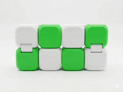 Drift Infinity Cube | The Flip That Calms Your Mind | Mini Desk Puzzle for Stress Relief and Focus | Fun Finger Toy for Kids and Adults (Ages 5+)