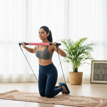 FirstFit Premium Pilates Stick Fitness Bar